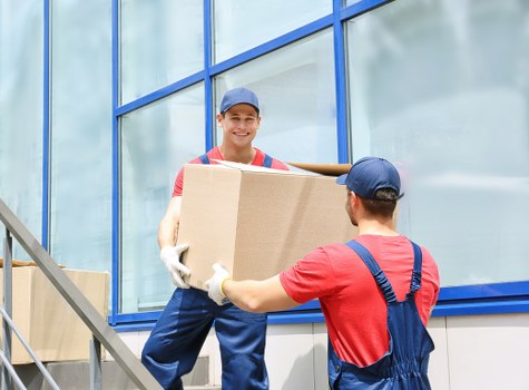 Careful transport of boxes and household items around Finchley