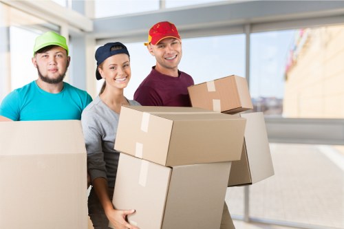 Customer booking and payment terms for a moving service
