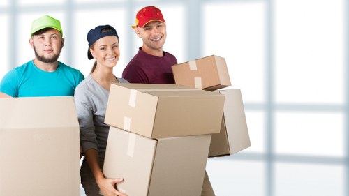 Moving day preparation for a Finchley house relocation