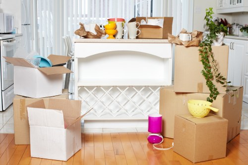 Packing supplies and careful loading for a Finchley removal service