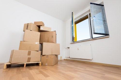 Checklist and planning materials for an office relocation in Finchley