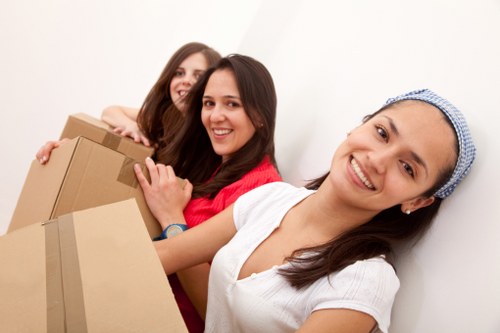Household removal service supporting a Finchley home move