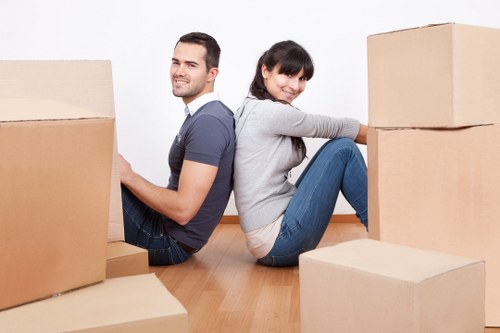 Local mover helping with a flat removal in Finchley